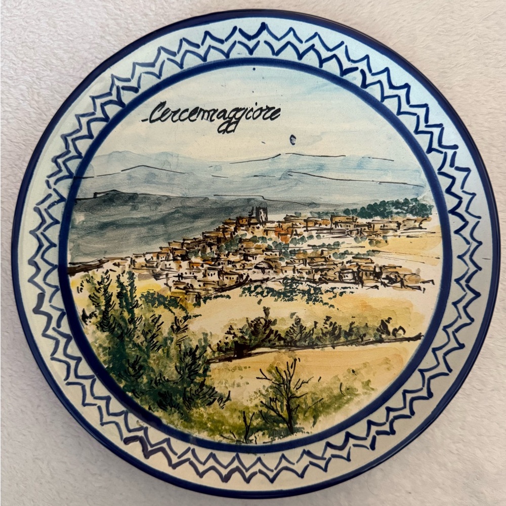 Cercemaggiore Italy, Dec a mano (Painted by hand) by Gianfrancesco Vinchiaturo